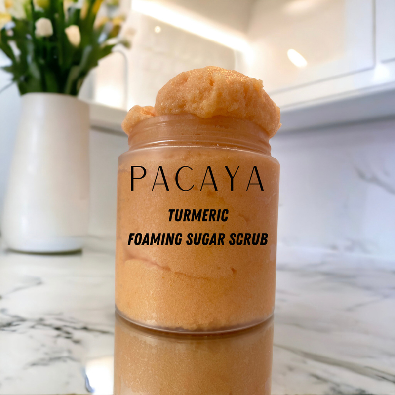 Pacaya Turmeric Foaming Sugar Scrub