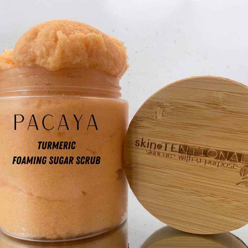 Pacaya Turmeric Foaming Sugar Scrub