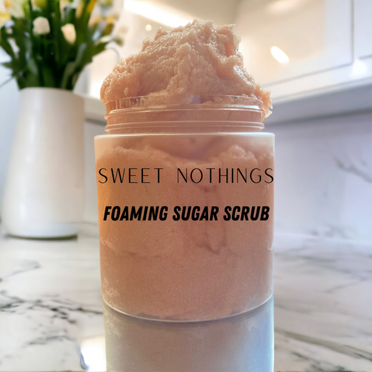 Sweet Nothings Foaming Sugar Scrub